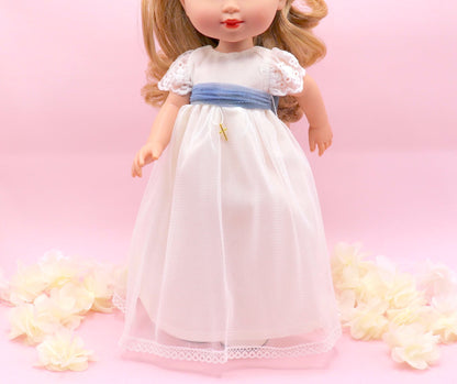 Vestido de comunhão boneca junina