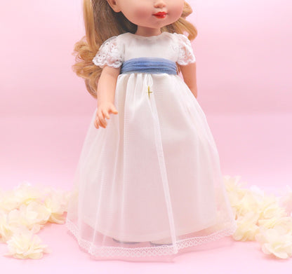 Vestido de comunhão boneca junina
