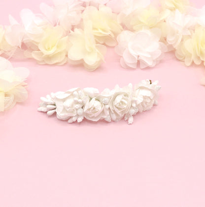 Cocar de boneca PISTILLOS - azul claro e rosa