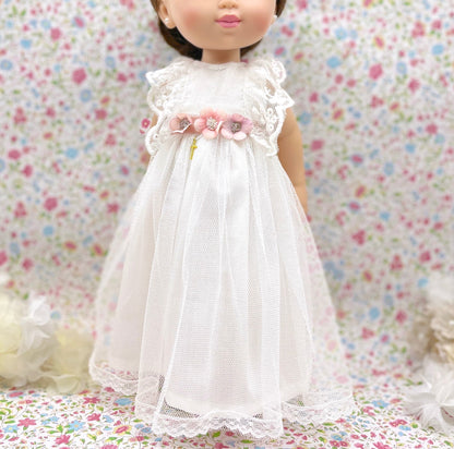 Vestido comunión muñeca Audrey