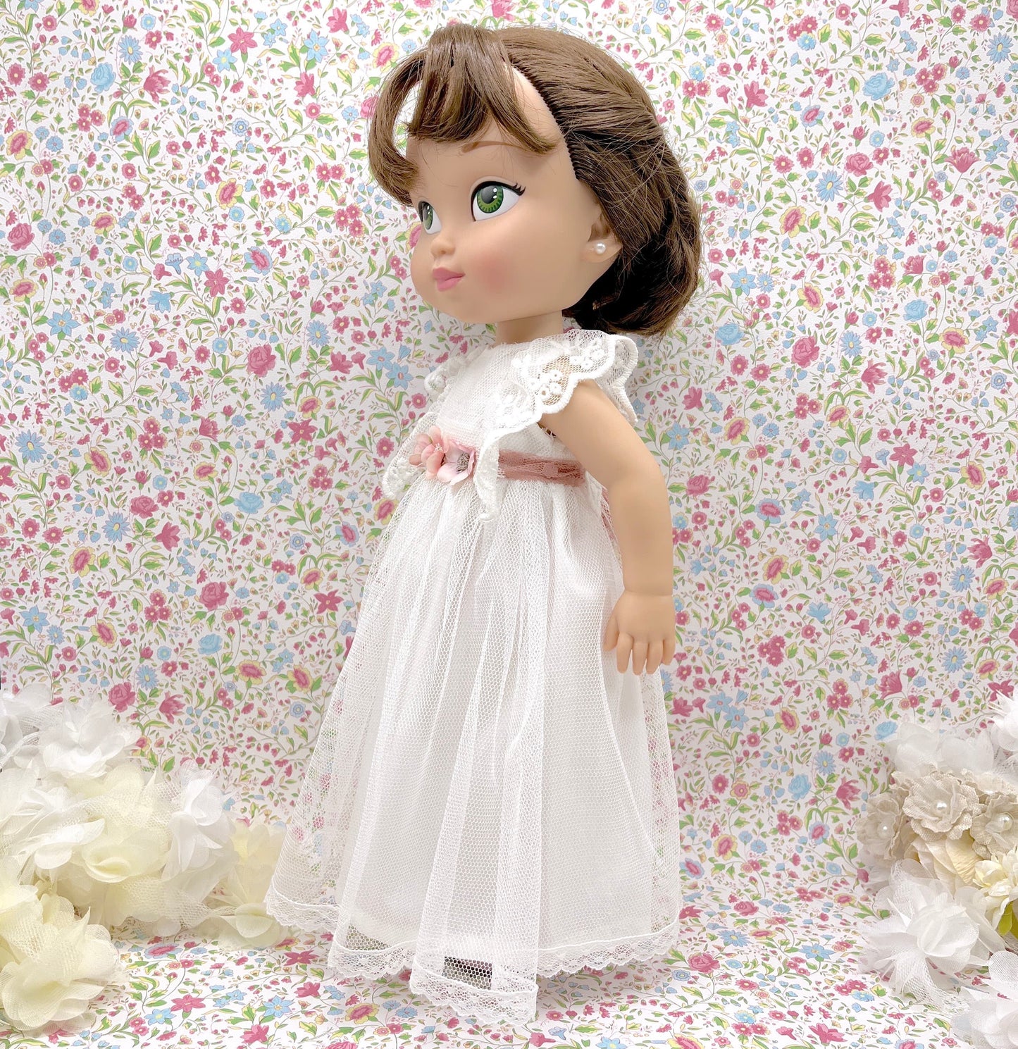 Muñeca de comunión personalizada con vestido Audrey