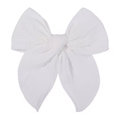 Muslin Bow in 13 Colors - LARGE 40% off 2nd unit!