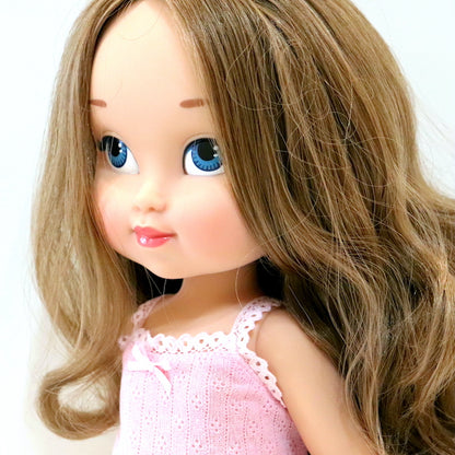 Muñeca personalizada rubia con ojos azules