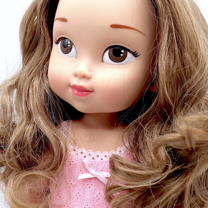 Muñeca personalizada rubia oscuro - Valeria