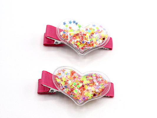 My little twin heart clips