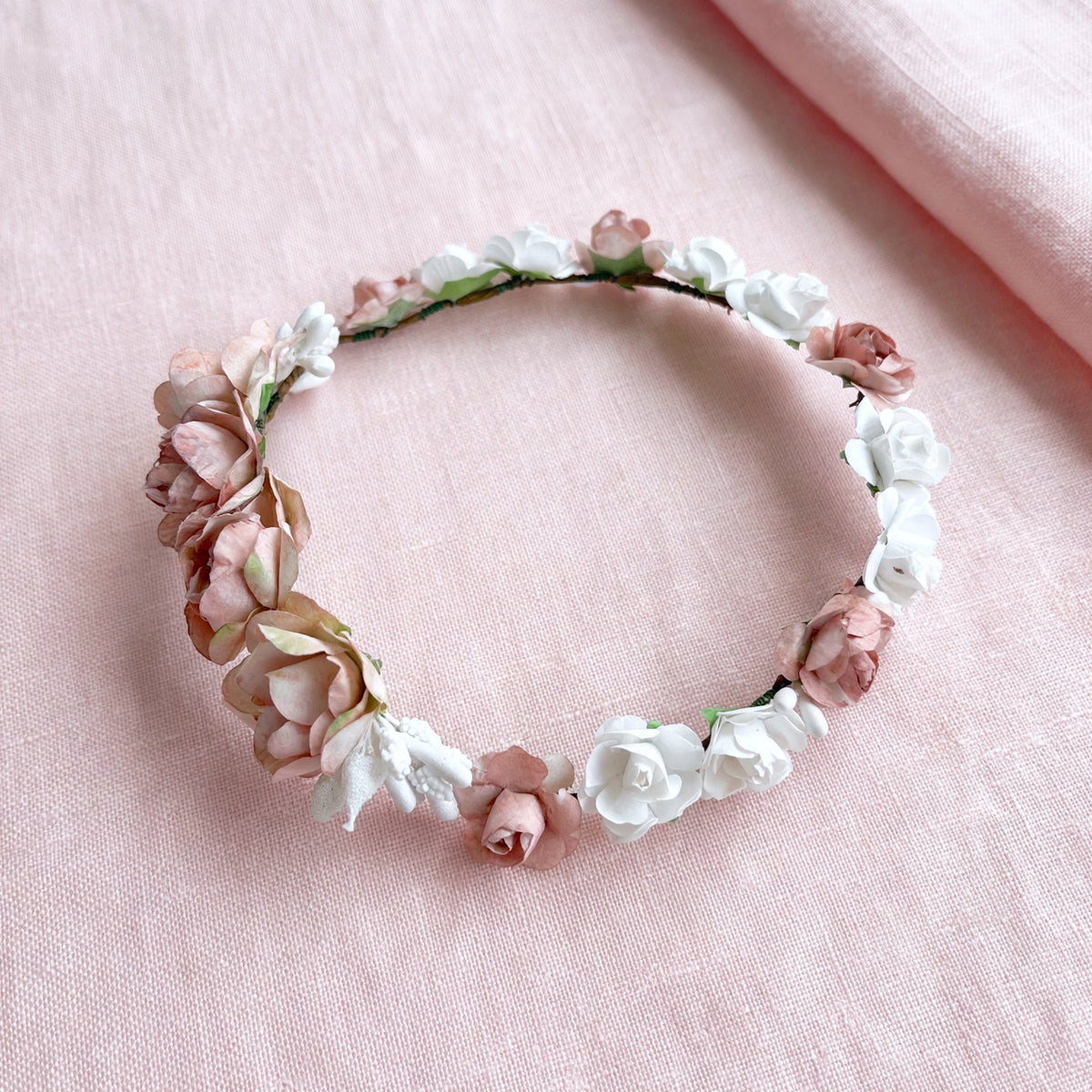 LADY doll crown - Aqua green