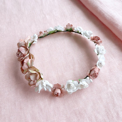 LADY doll crown - Aqua green