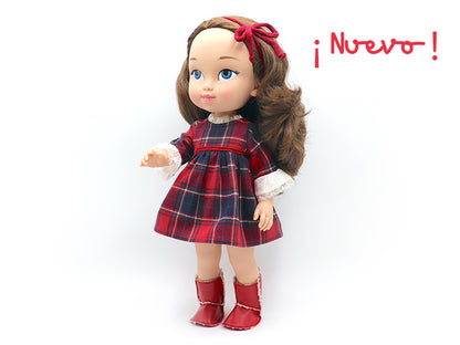 Christmas Plaid Dress – Doll