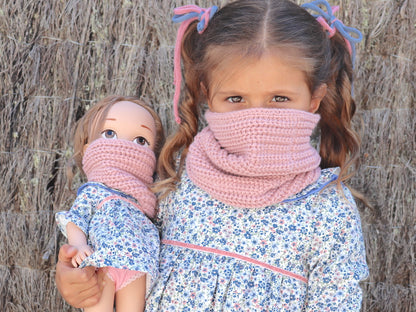 Knitted neck warmer for kids - 3 colors