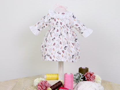 Vestido Golondrinas  – Muñeca