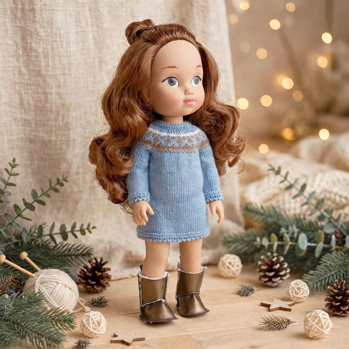 Aspen Pink Dress – Doll