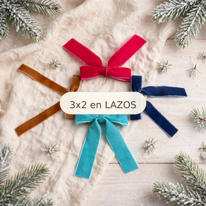 Lazo sencillo de terciopelo