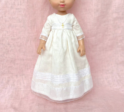 Vestido comunión muñeca Marieta