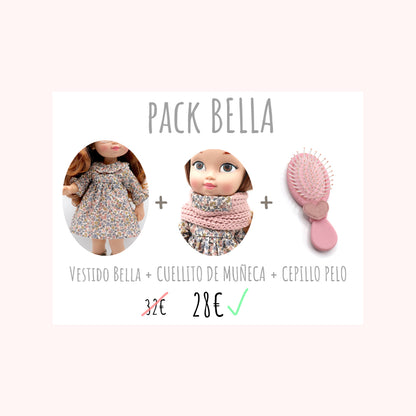 Pack Bella - boneca My little twin