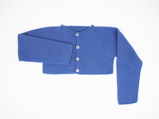 Blue cardigan