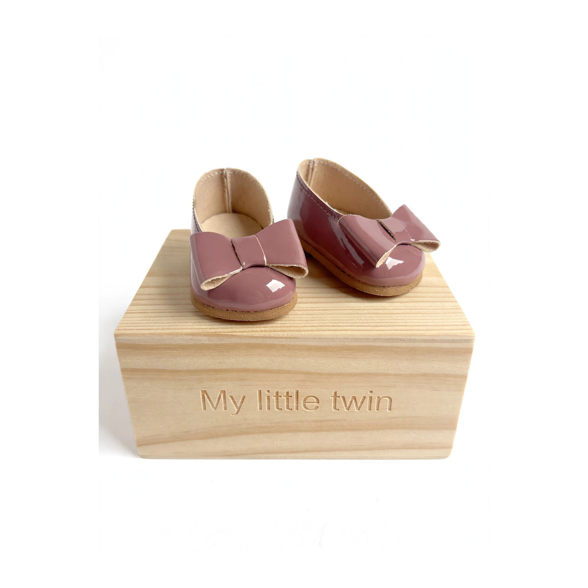 Ballerina patent leather bow – Doll