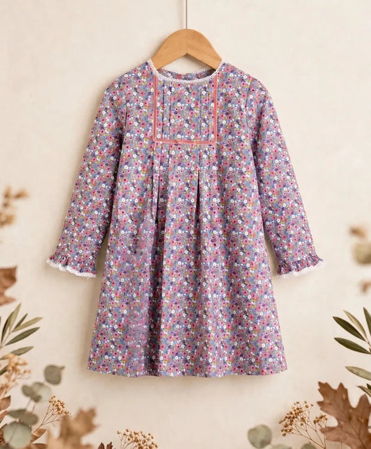 MONTALLEGRO plaid dress - girl